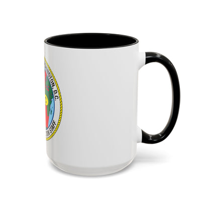 USCG Washington DC Traveling Inspection Staff (U.S. Coast Guard) Accent Coffee Mug