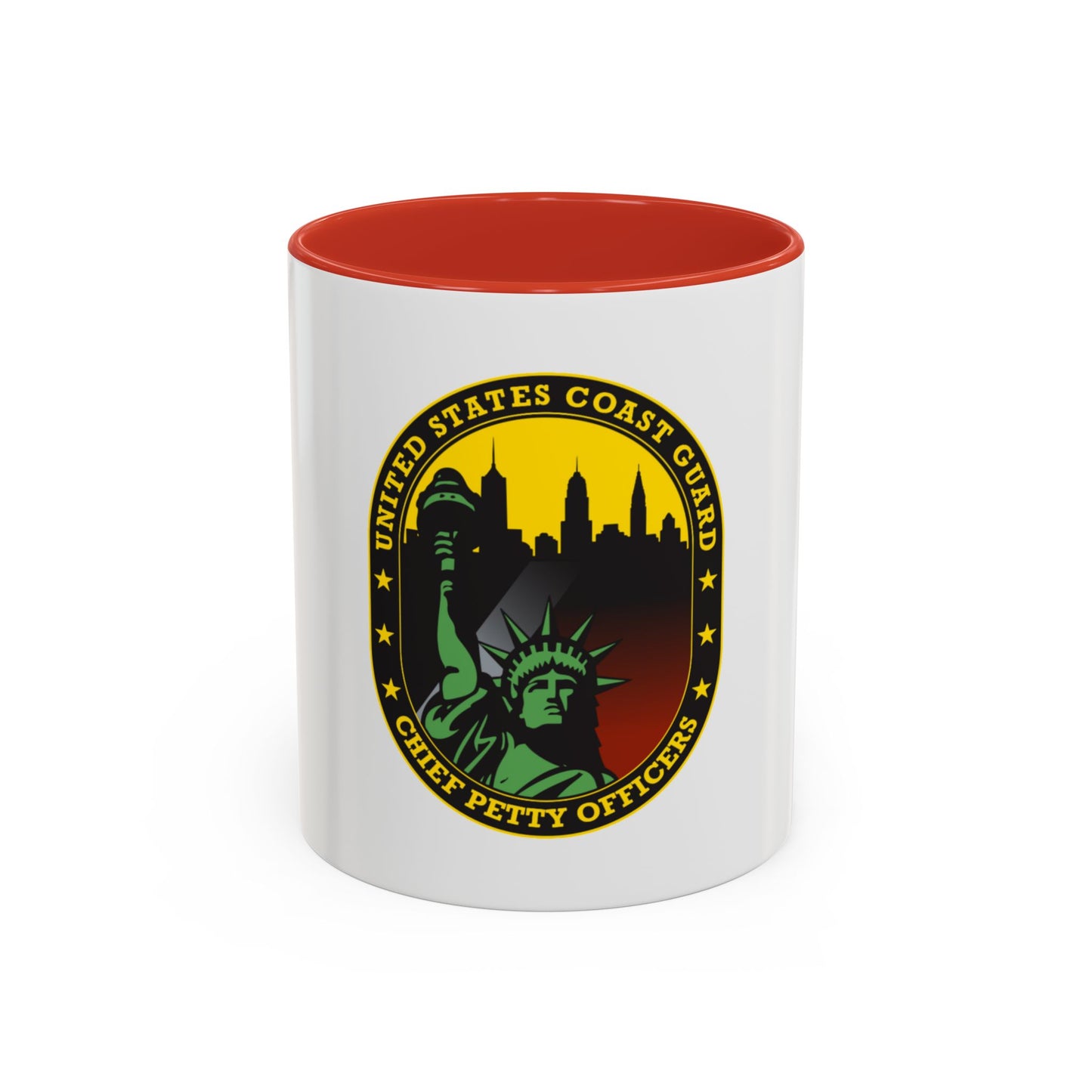 USCG Chief Petty Officer CPO (U.S. Coast Guard) Accent Coffee Mug