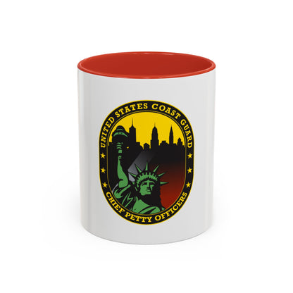 USCG Chief Petty Officer CPO (U.S. Coast Guard) Accent Coffee Mug