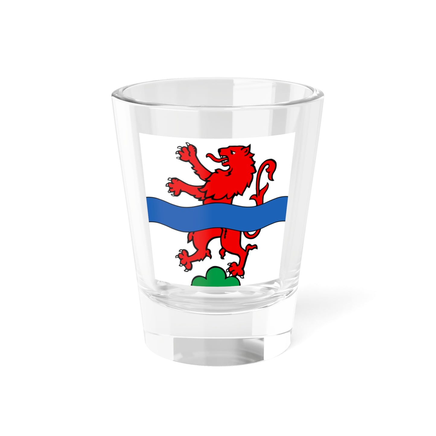 CHE Eclepens Flag (Switzerland) Shot Glass 1.5oz