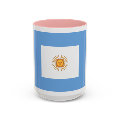 Naval Jack of Argentina - Accent Coffee Mug