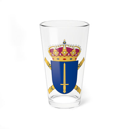 Högkvarteret vapen (Sweden) (Coat of Arms) Pint Glass 16oz