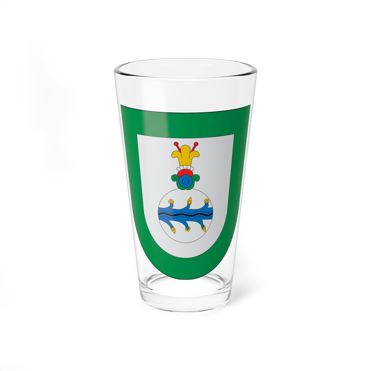 Escudo Xochiapulco (Mexico) (Coat of Arms) Pint Glass 16oz