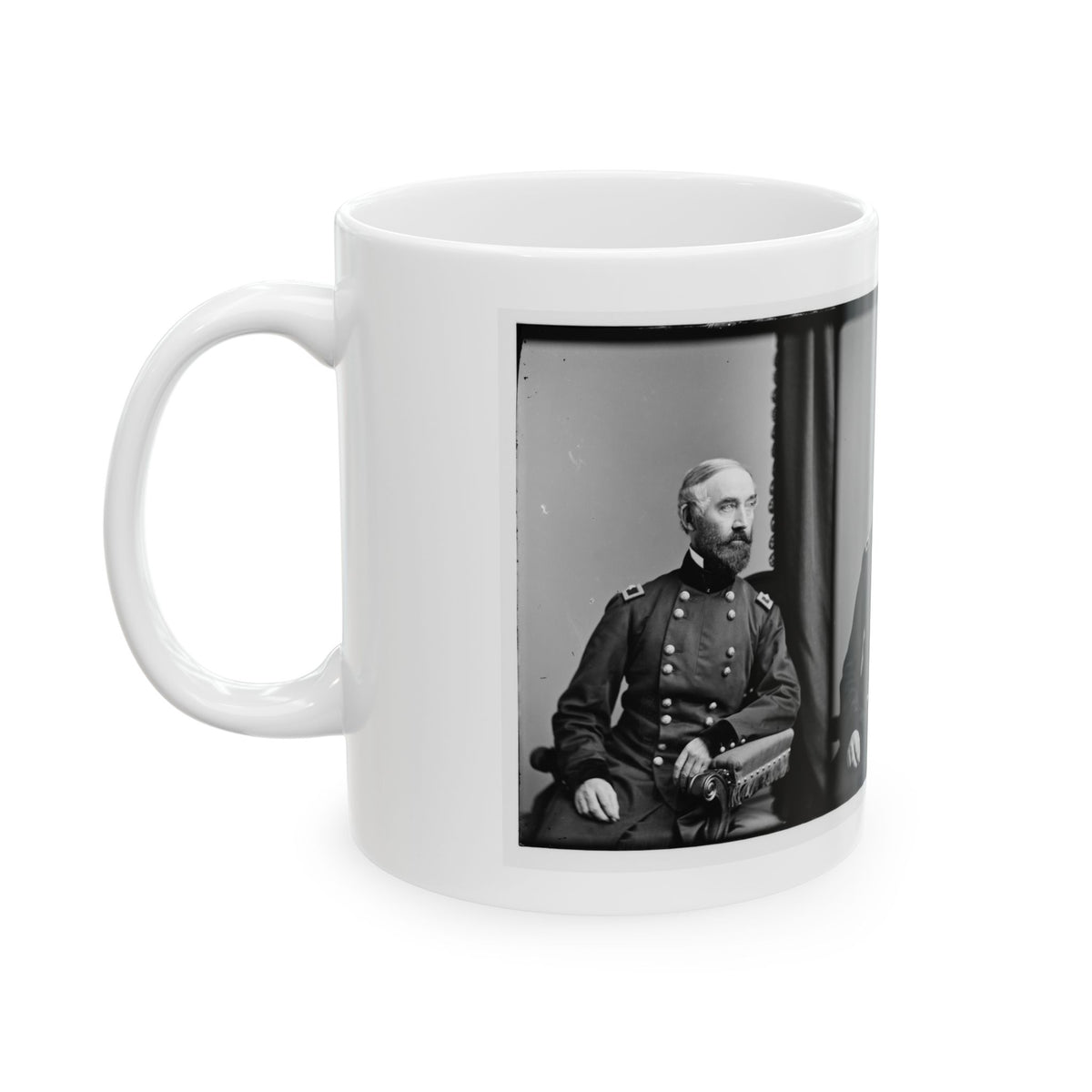 Brig. Gen. G.W. Cullum Was Appointed Chief Of Staff To General Henry W. Halleck (U.S. Civil War) White Coffee Mug