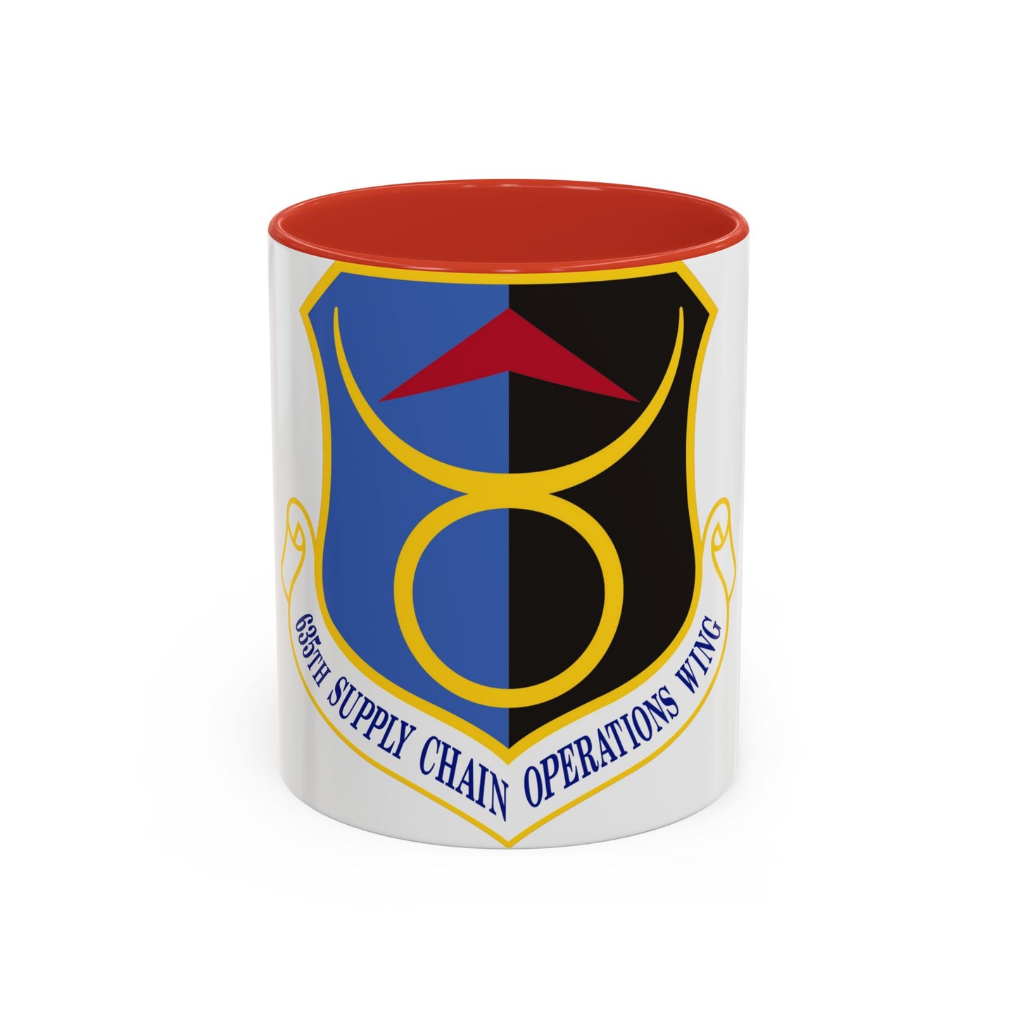 635th Supply Chain Operations Wing (U.S. Air Force) Accent Coffee Mug