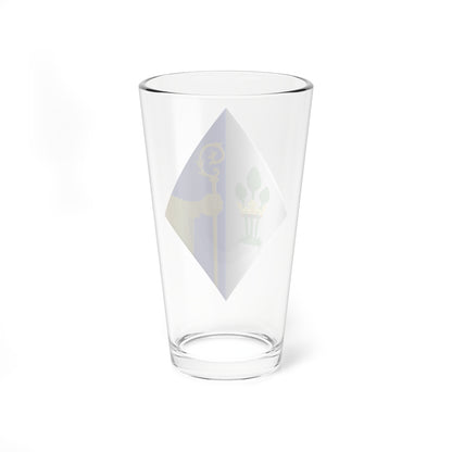 Vorst-Forest wapen (Belgium) (Coat of Arms) Pint Glass 16oz