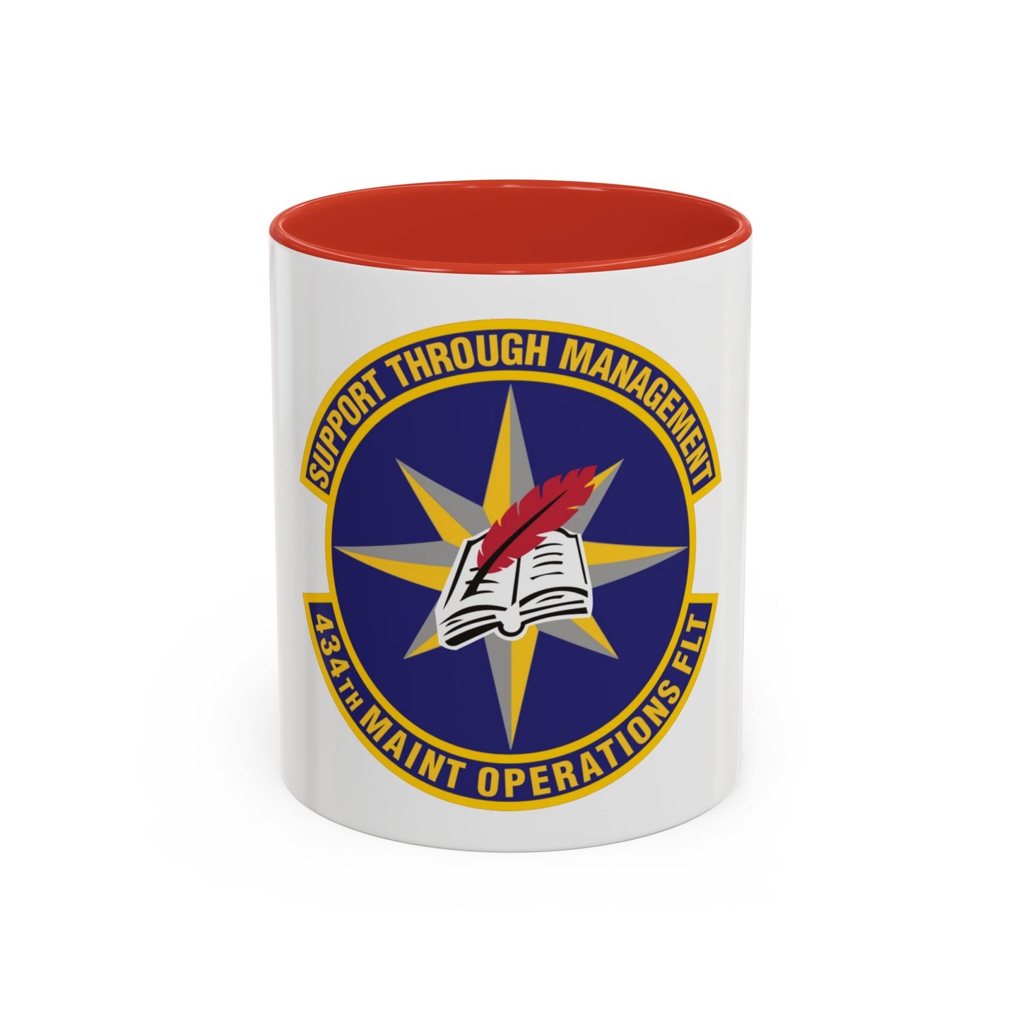 434th Maintenance Operations Flight (U.S. Air Force) Accent Coffee Mug