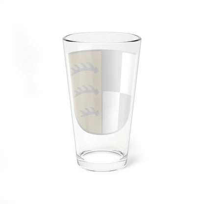 Wappen Zollernalbkreis (Germany) (Coat of Arms) Pint Glass 16oz