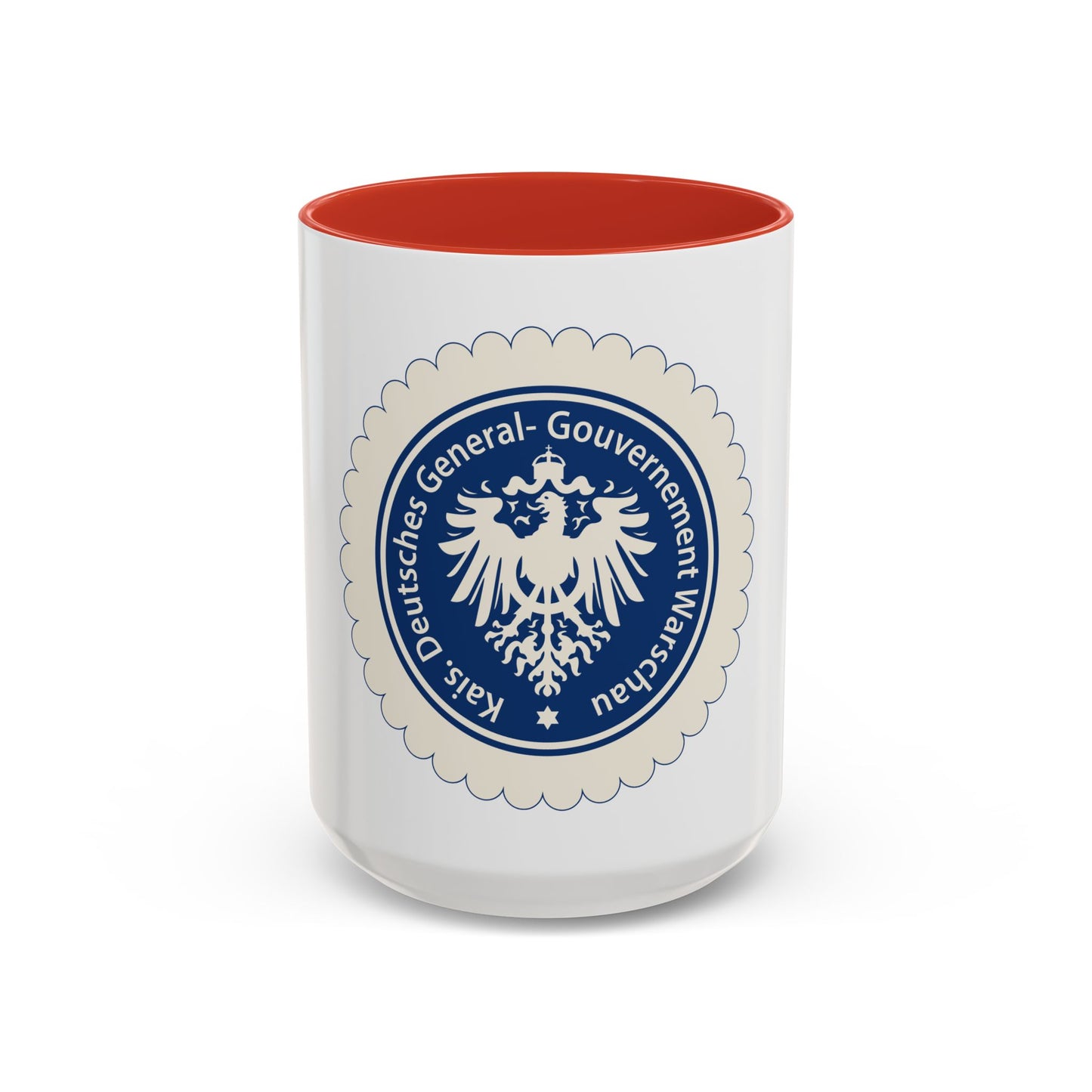 Seal of the Government-General of Warsaw - Accent Coffee Mug