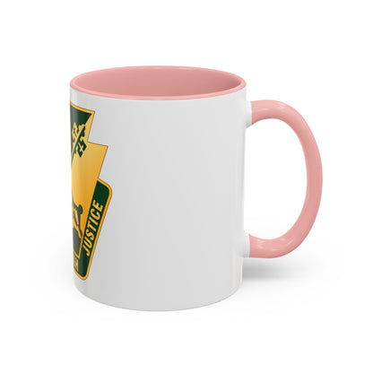 165 Military Police Pennsylvania National Guard (U.S. Army) Accent Coffee Mug