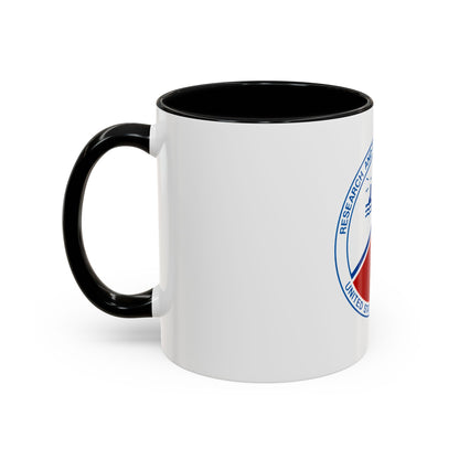 USCG Research And Development Center (U.S. Coast Guard) Accent Coffee Mug
