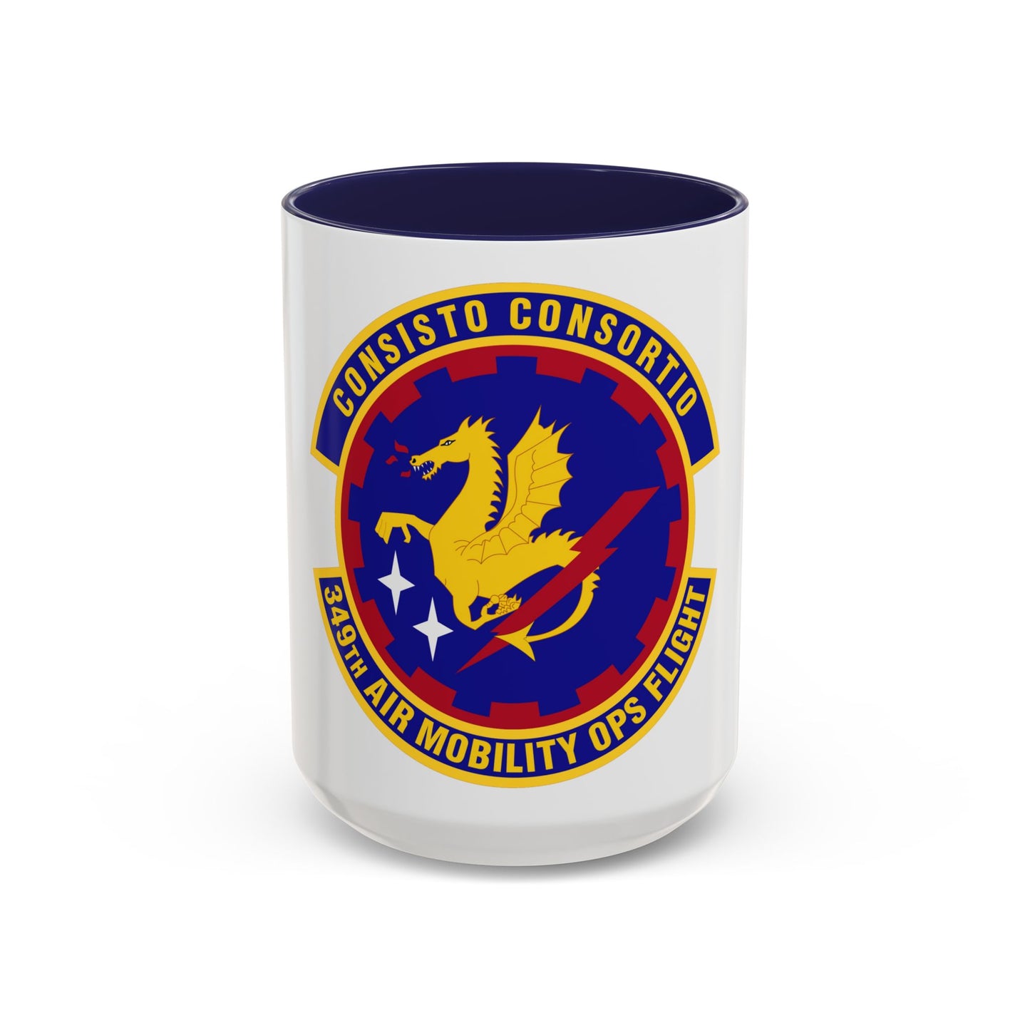 349th Air Mobility Operations Flight (U.S. Air Force) Accent Coffee Mug