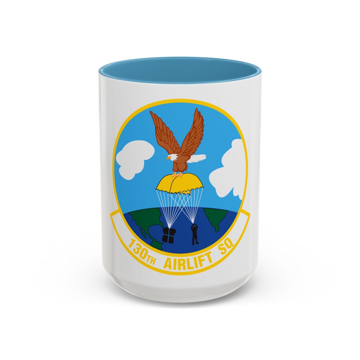 130 Airlift Squadron (U.S. Air Force) Accent Coffee Mug