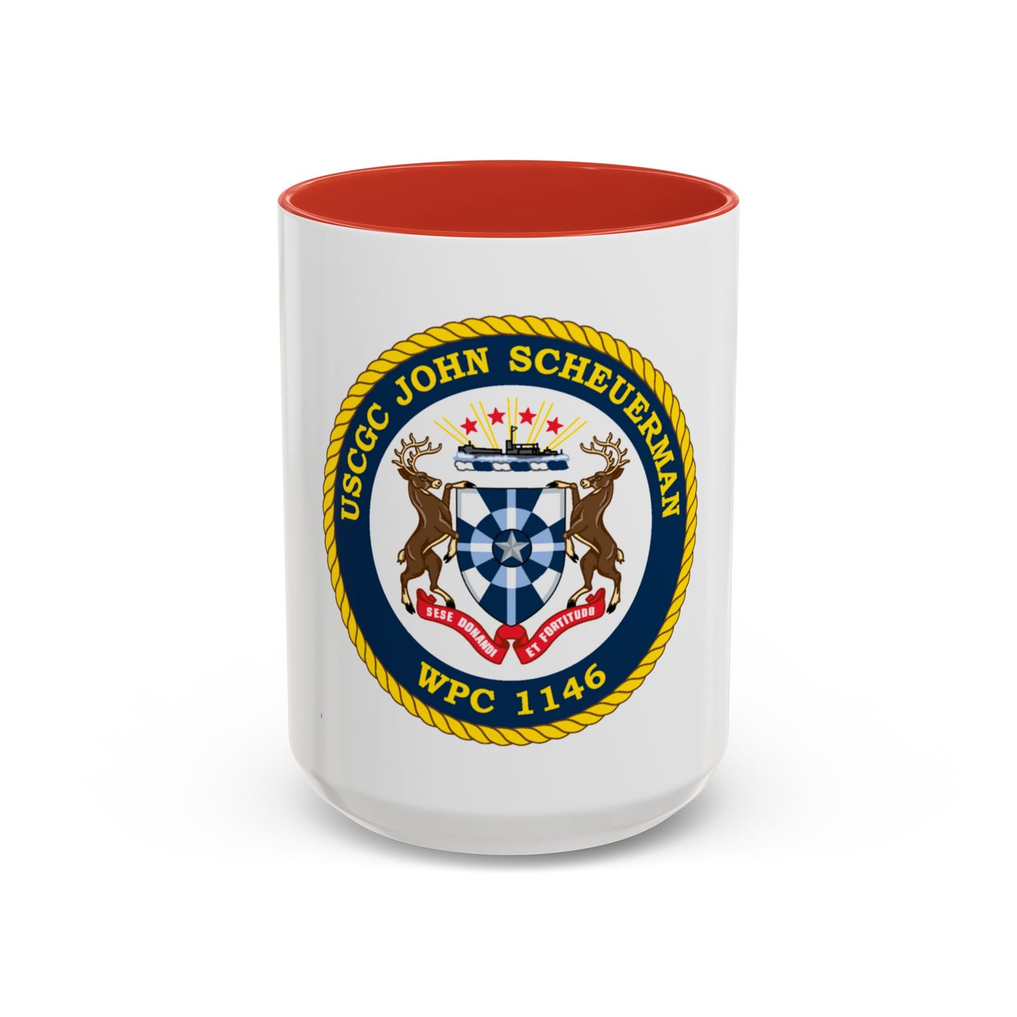 UUSCGC John Scheuerman WPC 1146 (U.S. Coast Guard) Accent Coffee Mug
