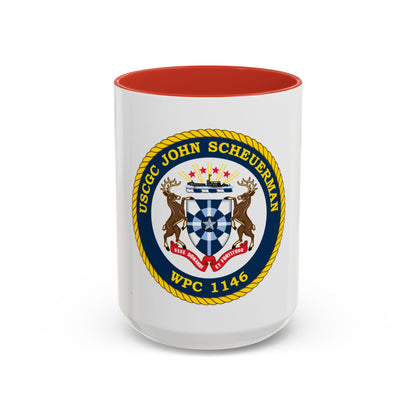 UUSCGC John Scheuerman WPC 1146 (U.S. Coast Guard) Accent Coffee Mug