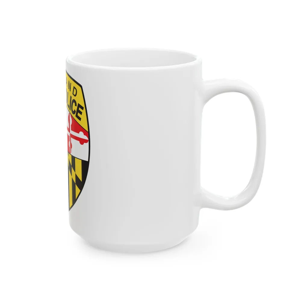 Maryland State Police - White Coffee Mug-Go Mug Yourself