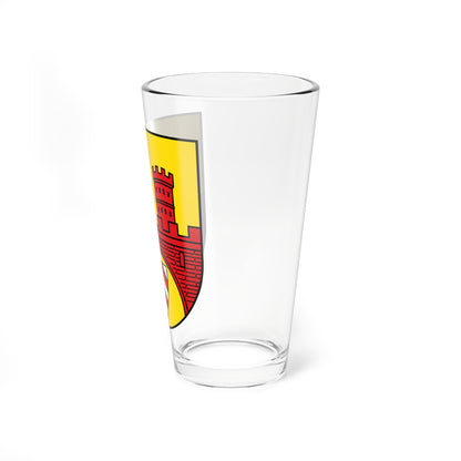 DEU Bielefeld COA (Germany) (Coat of Arms) Pint Glass 16oz