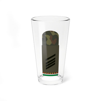 HA OS5 15 Stabsgefreiter ROA PzGren L (Military Rank) Pint Glass 16oz