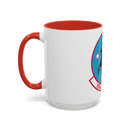 105th Airlift Squadron (U.S. Air Force) Accent Coffee Mug
