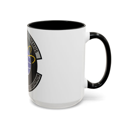 87th Communications Squadron (U.S. Air Force) Accent Coffee Mug