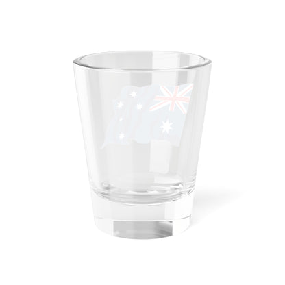 Australia flag waving icon (Australia) Shot Glass 1.5oz