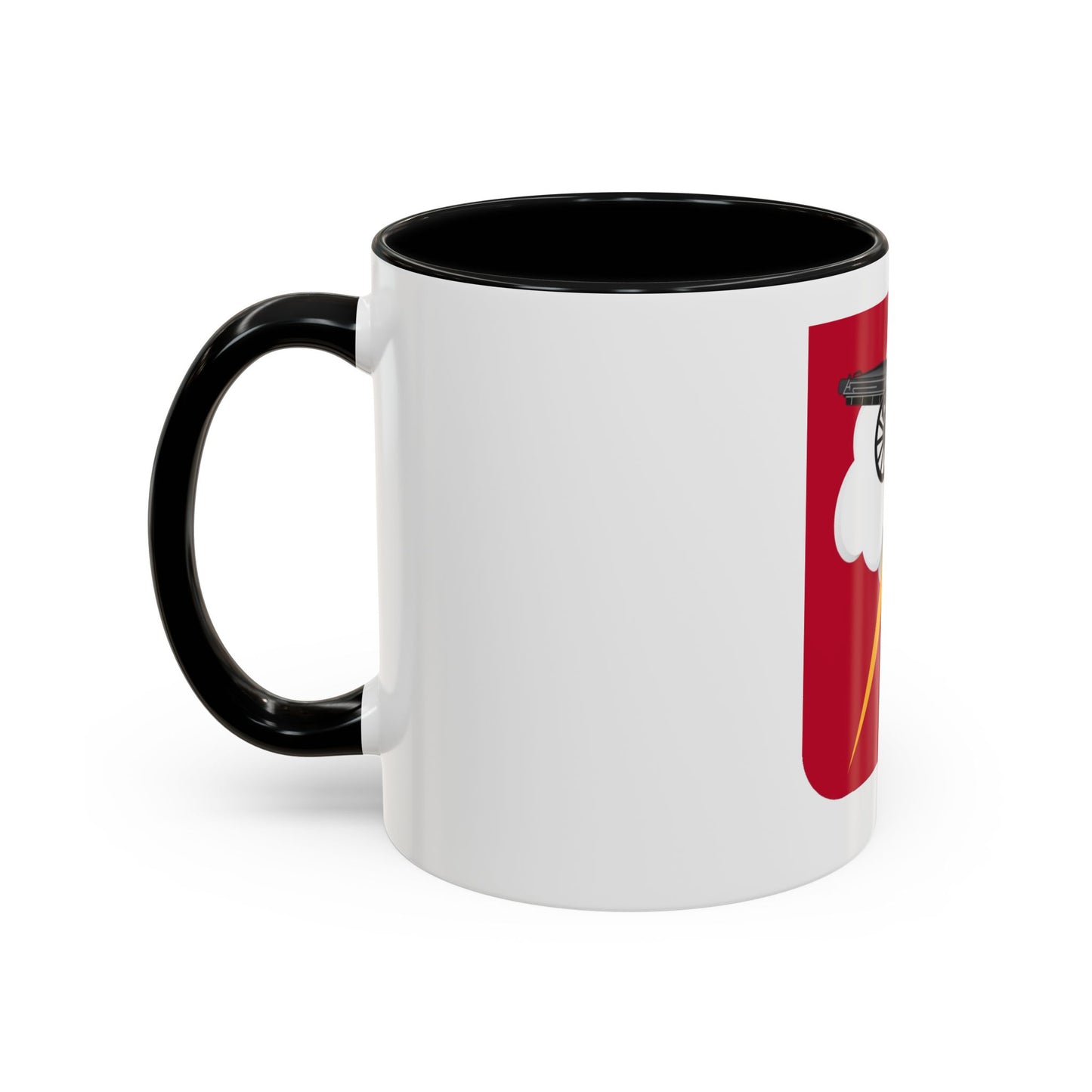 457th Airborne Field Artillery Battalion v2 (U.S. Army) Accent Coffee Mug
