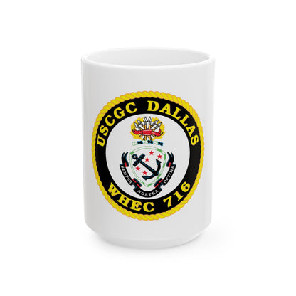 USCGC Dallas WHEC 716 (U.S. Coast Guard) White Coffee Mug