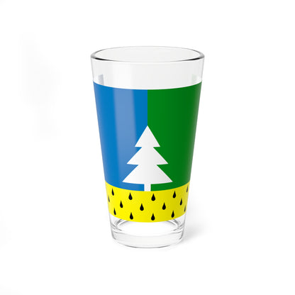 Flag of Alyabevsky Yugra (Russia) Pint Glass 16oz