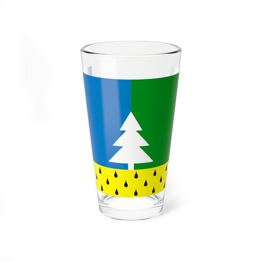 Flag of Alyabevsky Yugra (Russia) Pint Glass 16oz