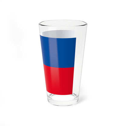 Flag of the 21st District of Budapest 1996-2011 (Hungary) Pint Glass 16oz