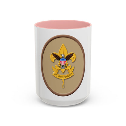 First Class (Boy Scout Merit Badge) Accent Coffee Mug