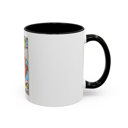 Wheel of Fortune (Tarot Card) Accent Coffee Mug