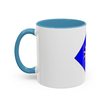 40th Infantry Division CSIB (U.S. Army) Accent Coffee Mug