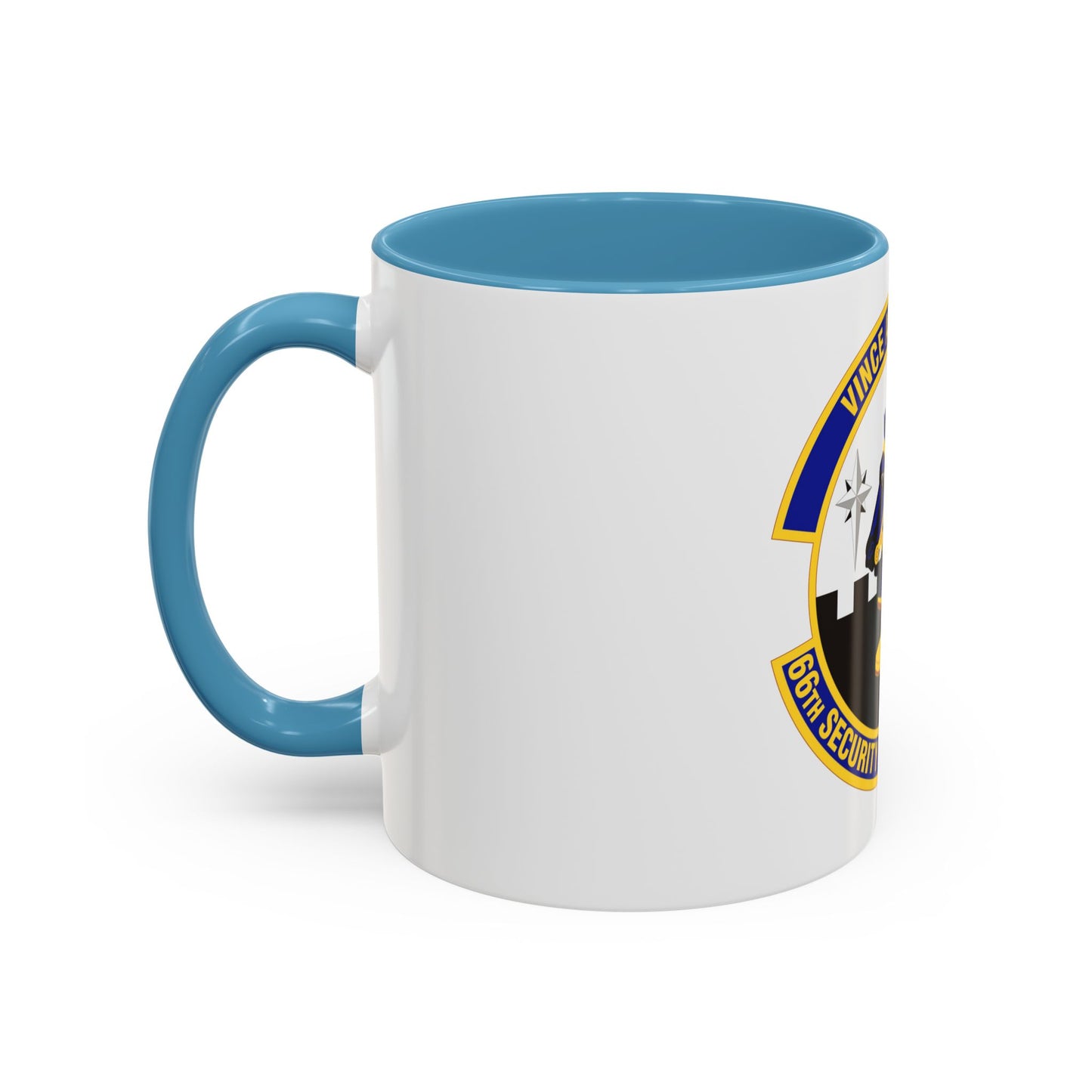 66th Security Forces Squadron (U.S. Air Force) Accent Coffee Mug