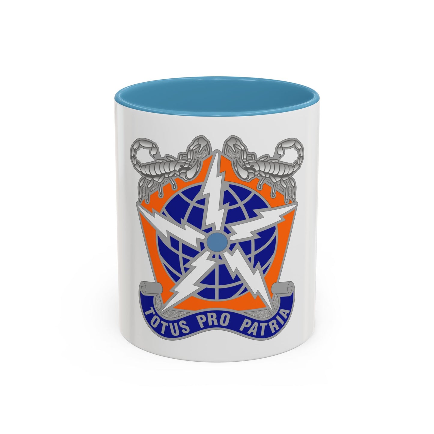 505 Signal Brigade 3 (U.S. Army) Accent Coffee Mug