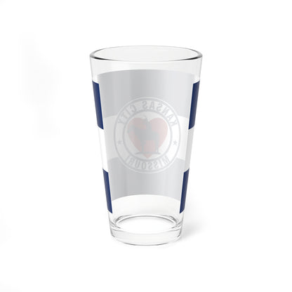 Flag of Kansas City Missouri 1944-1972 (United States) Pint Glass 16oz