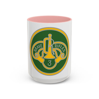 3 Cavalry Regiment 3 (U.S. Army) Accent Coffee Mug