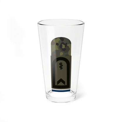 HA OS5 31a Fähnrich SanOA San HMx R (Germany) (Military Rank) Pint Glass 16oz