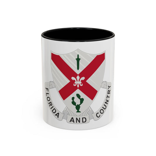 124th Infantry Regiment (U.S. Army) Accent Coffee Mug