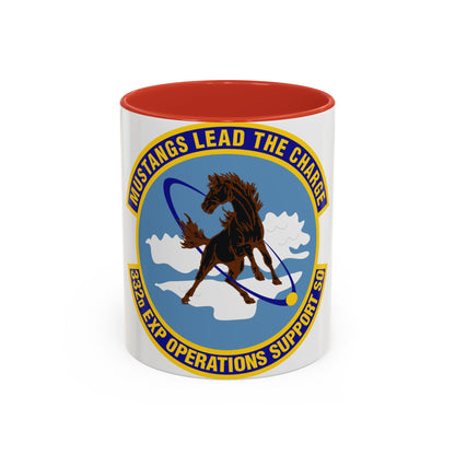 332d Expeditionary Operations Support Squadron (U.S. Air Force) Accent Coffee Mug