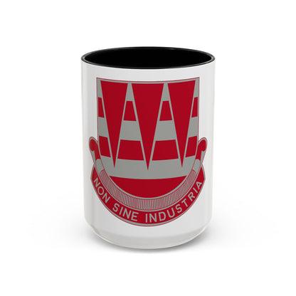 63 Engineer Battalion (U.S. Army) Accent Coffee Mug