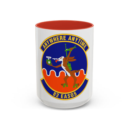 82d Expeditionary Air Support Operations Squadron (U.S. Air Force) Accent Coffee Mug