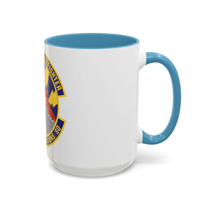 422d Communications Squadron (U.S. Air Force) Accent Coffee Mug
