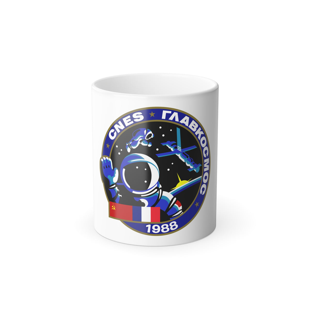 Soyuz TM-7 (Soyuz Programme) Color Changing Mug 11oz