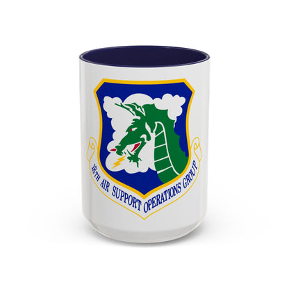 18 Air Support Operations Group ACC (U.S. Air Force) Accent Coffee Mug