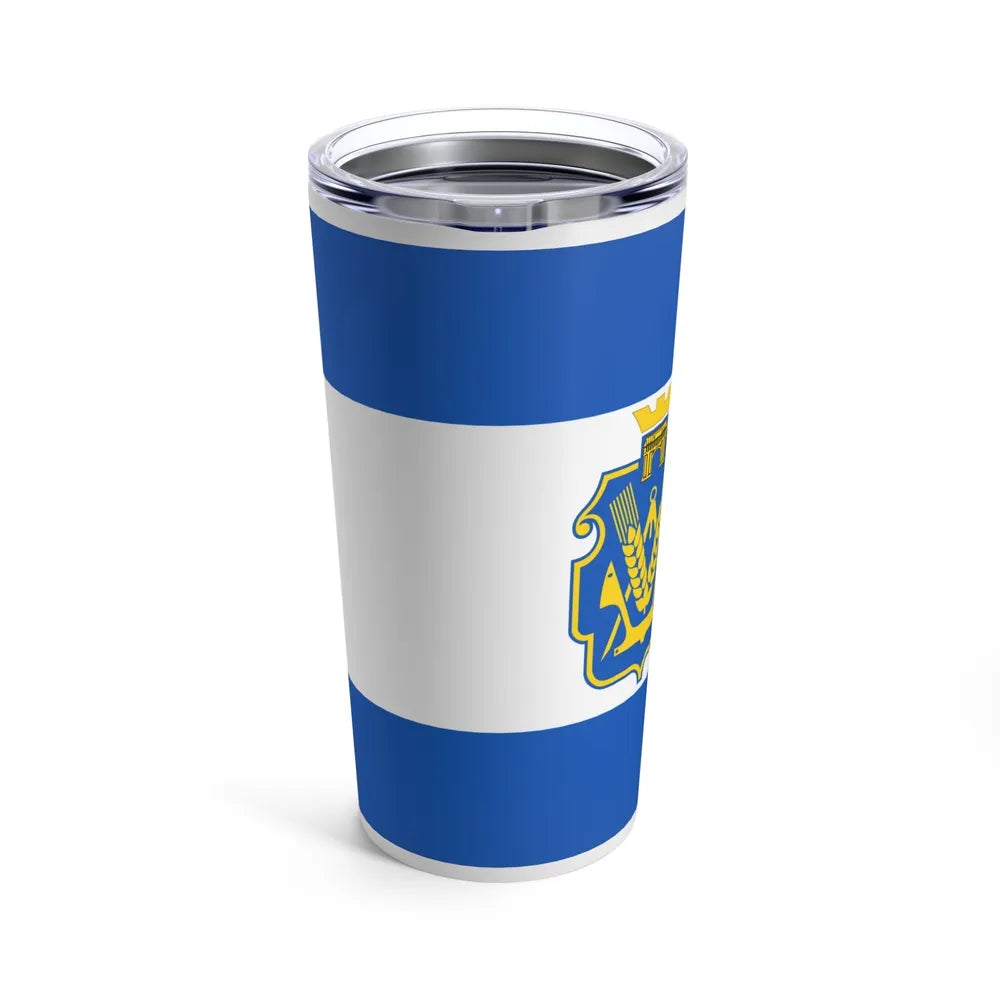 Flag of Kherson Oblast Ukraine - Tumbler 20oz-Go Mug Yourself