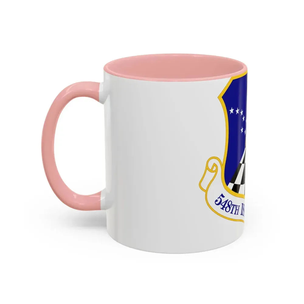 548 Intelligence Surveillance and Reconnaissance Group ACC (U.S. Air Force) Accent Coffee Mug - Go Mug Yourself