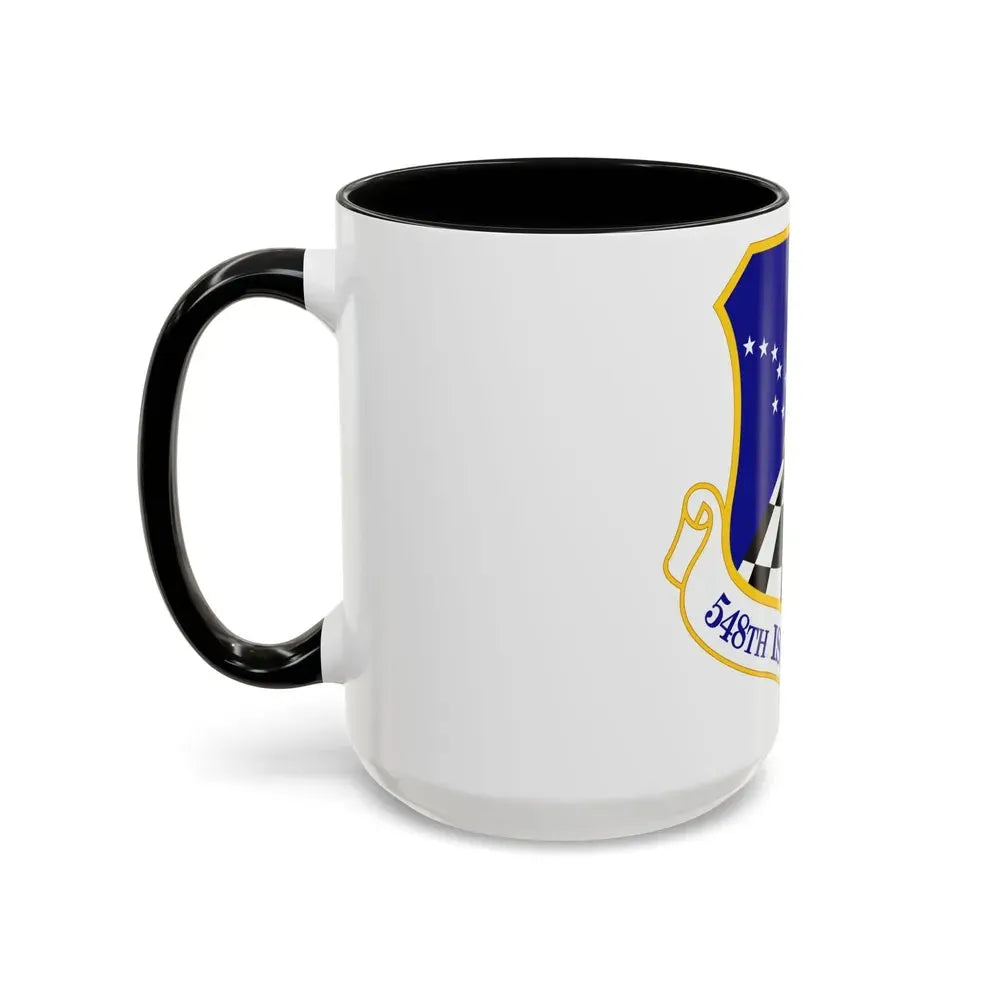 548 Intelligence Surveillance and Reconnaissance Group ACC (U.S. Air Force) Accent Coffee Mug - Go Mug Yourself