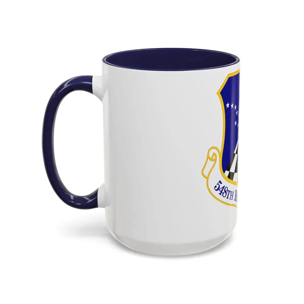 548 Intelligence Surveillance and Reconnaissance Group ACC (U.S. Air Force) Accent Coffee Mug - Go Mug Yourself