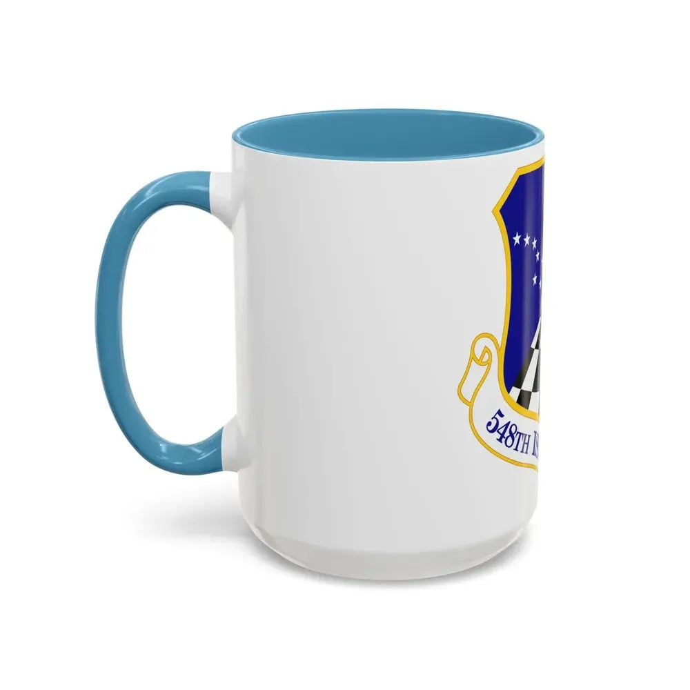 548 Intelligence Surveillance and Reconnaissance Group ACC (U.S. Air Force) Accent Coffee Mug - Go Mug Yourself
